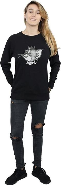 Produktbild Tom & Jerry Womens/Ladies Nope Face Cotton Sweatshirt (XXL)