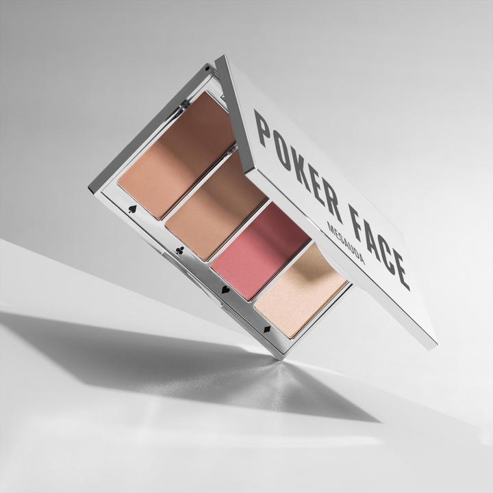 Actual product image Mesauda Poker Palette Face No. 2 Medium (002, Bronzer, Highlighter, 20 g)