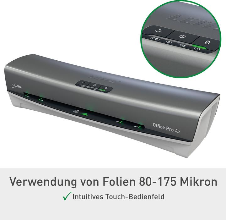 Produktbild Leitz iLAM Office Pro Laminator (80 - 175 µm, A3)