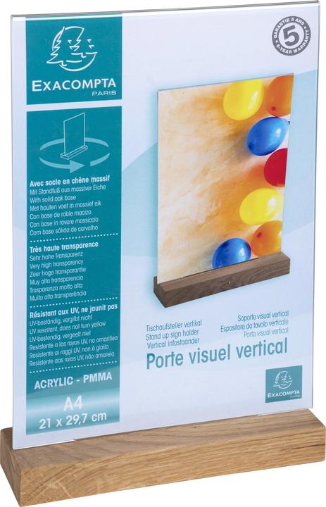 Actual product image Exacompta Sign holder (A4)