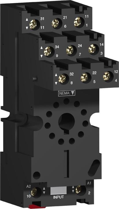 Produktbild Schneider Electric Sockel für RUMC3+RE48, 3 polig, 11 Pins, RUZSC3M (Relaissockel)