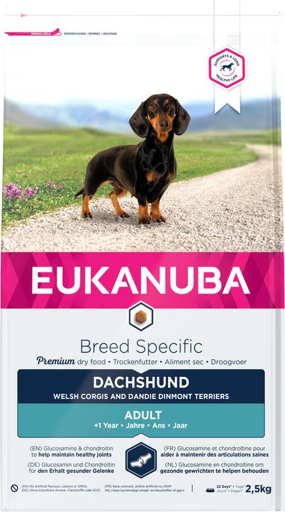 Produktbild Eukanuba Euk Dachshund 2,5 kg (2500 g)