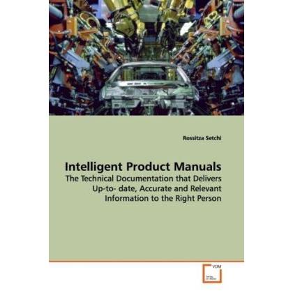 Intelligent Product Manuals, Fachbücher