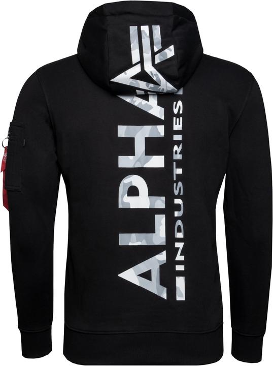 Produktbild Alpha Industries Back Print Hoody Camo Print - 47086 (XL)