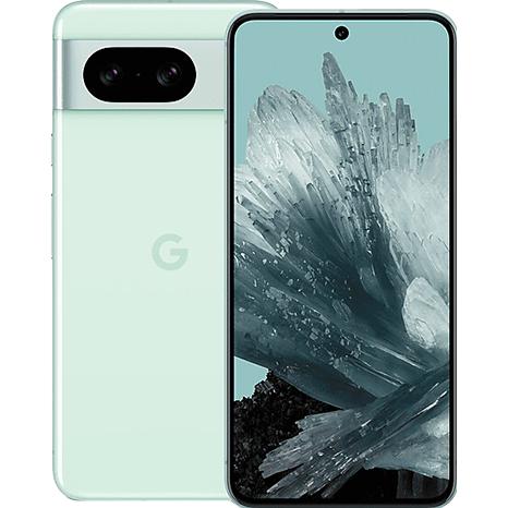 Google Pixel 8 (128 GB, Mint, 6.20", SIM + eSIM, 5G), Smartphone, Grün