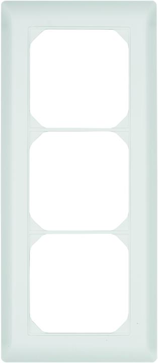 Actual product image Hager K LINE cover frame 3gang 212x92mm vertical white
