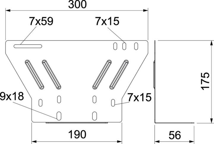 Actual product image OBO Bettermann Mounting plate