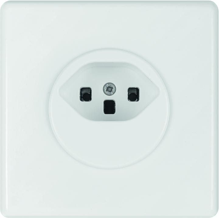Actual product image Hager Flush mounted socket T23 ws