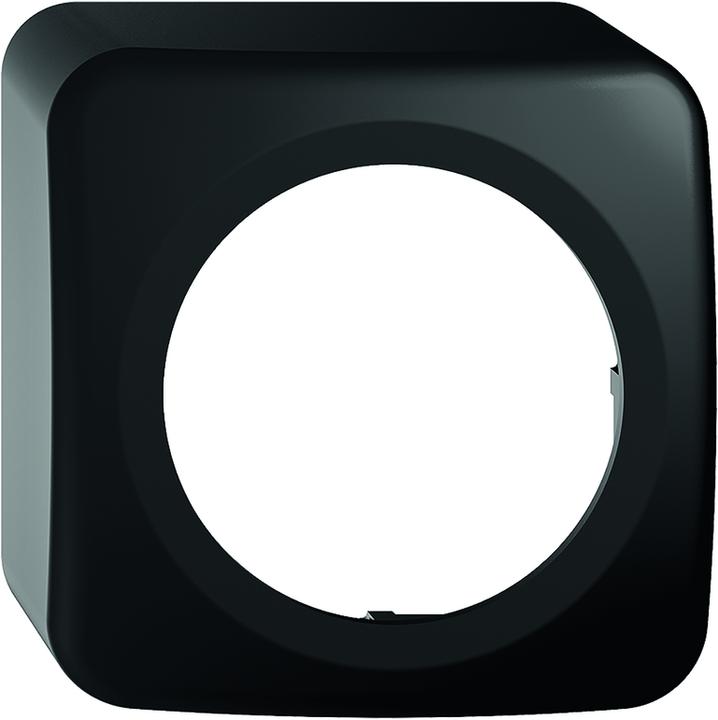 Produktbild Feller STANDARDdue AP Gehäuse 50mm schwarz