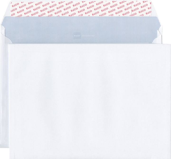 Produktbild Elco Briefumschläge Documento mit Seitenfalten, weiss (B4, 200 x)