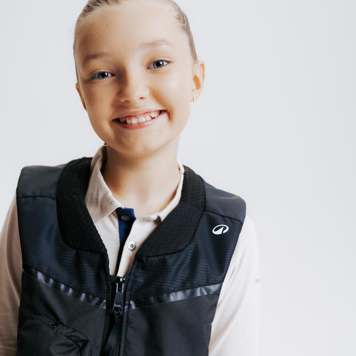 Produktbild Caperlan Reitschutzweste Airbag Kinder schwarz (152)