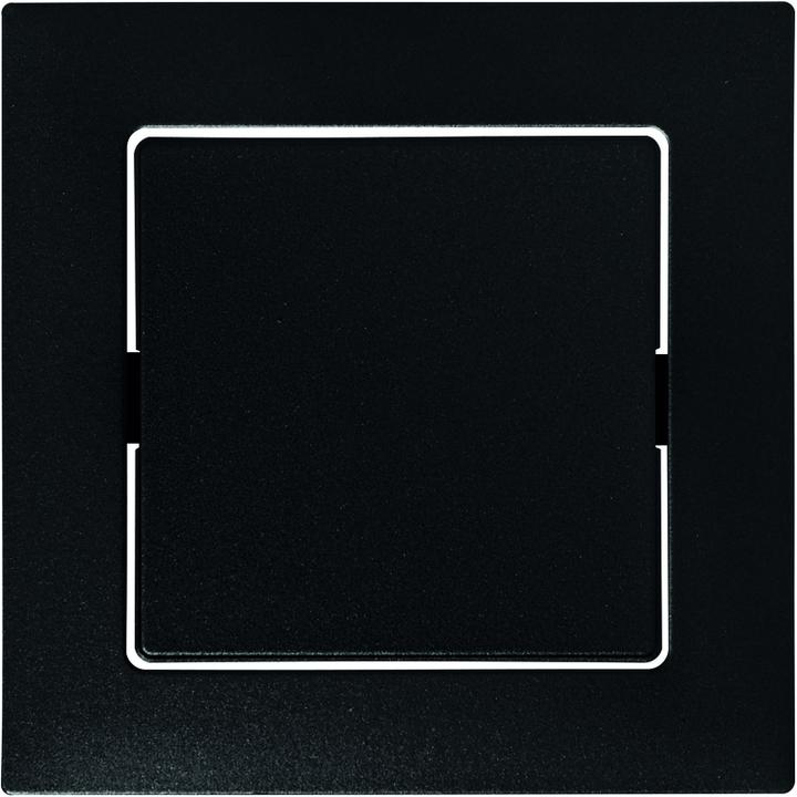 Actual product image Feller Cover set switch/button, bel. black