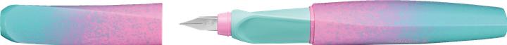 Actual product image Pelikan Fountain pen (cartridge filling system) Twist® Colour Edition fountain pen for right- and (Mint colour, Rose, 1x)