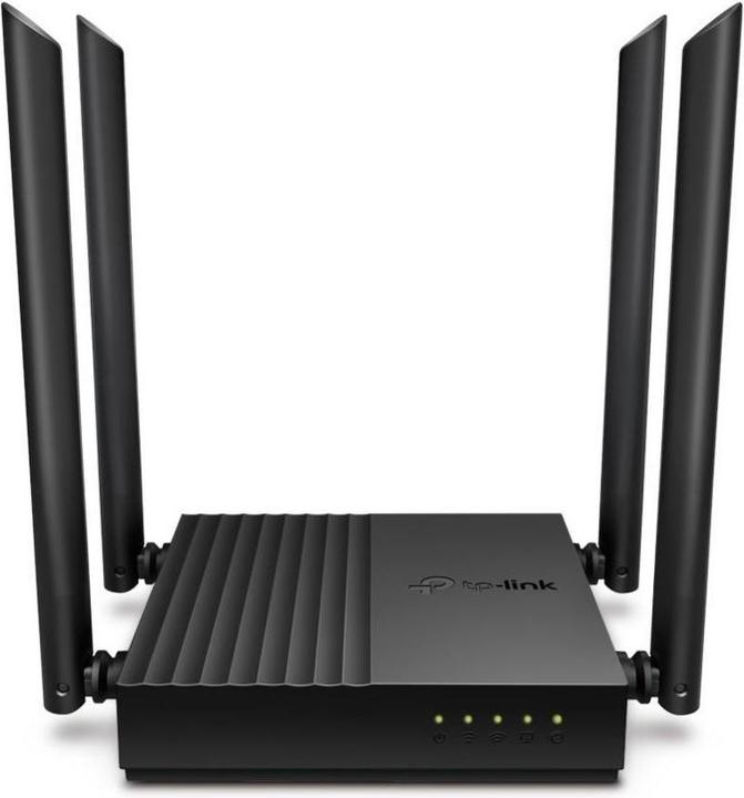 Actual product image TP-Link ARCHER A64 wireless router Gigabit Ethernet Dual-band ( / ) Black