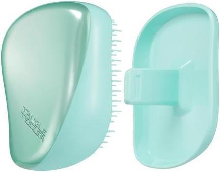 Productafbeelding Tangle Teezer Compact Styler Haarborstel Teal Mat Chroom