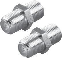 Actual product image Vivanco F double socket 44009 STD B2-N 2 pieces (Plugs and connectors)