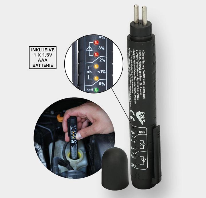 Actual product image Brilliant Tools Brake fluid tester