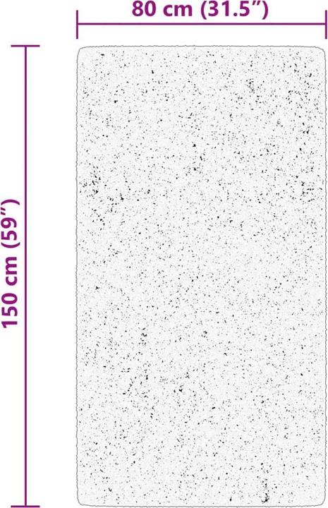 Actual product image vidaXL Jaliyah (80 x 150 cm)