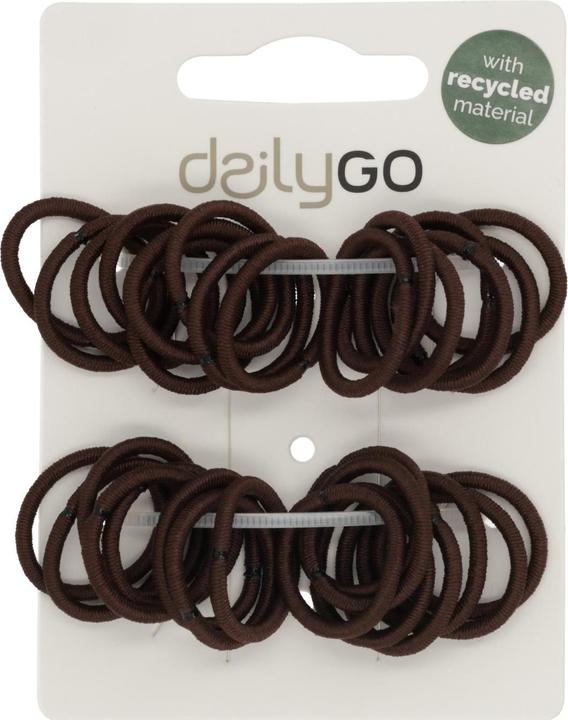 DailyGo Mini-Haargummi Braun (Élastiques à cheveux)