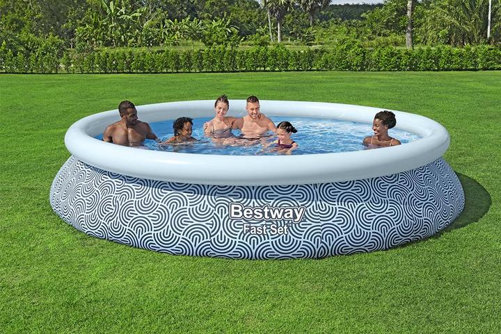 Image du produit Bestway Fast Set Kit piscine gonflable r onde 4,57 m x 84 cm