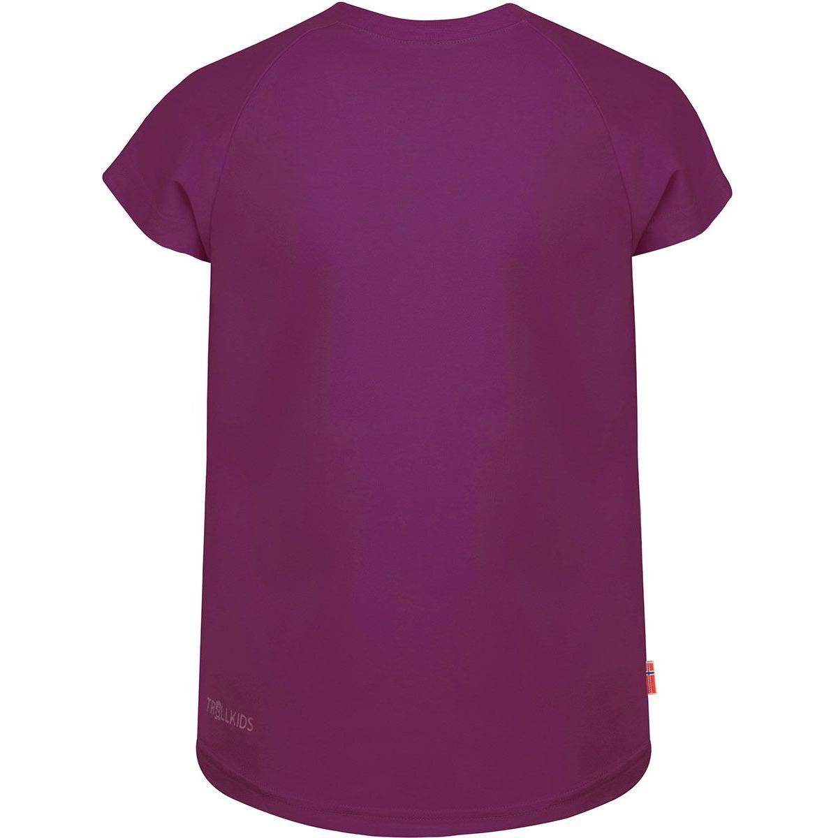 Thumbnail - Trollkids, Unisex, Shirt, Bergen T-Shirt, Violett, (164)