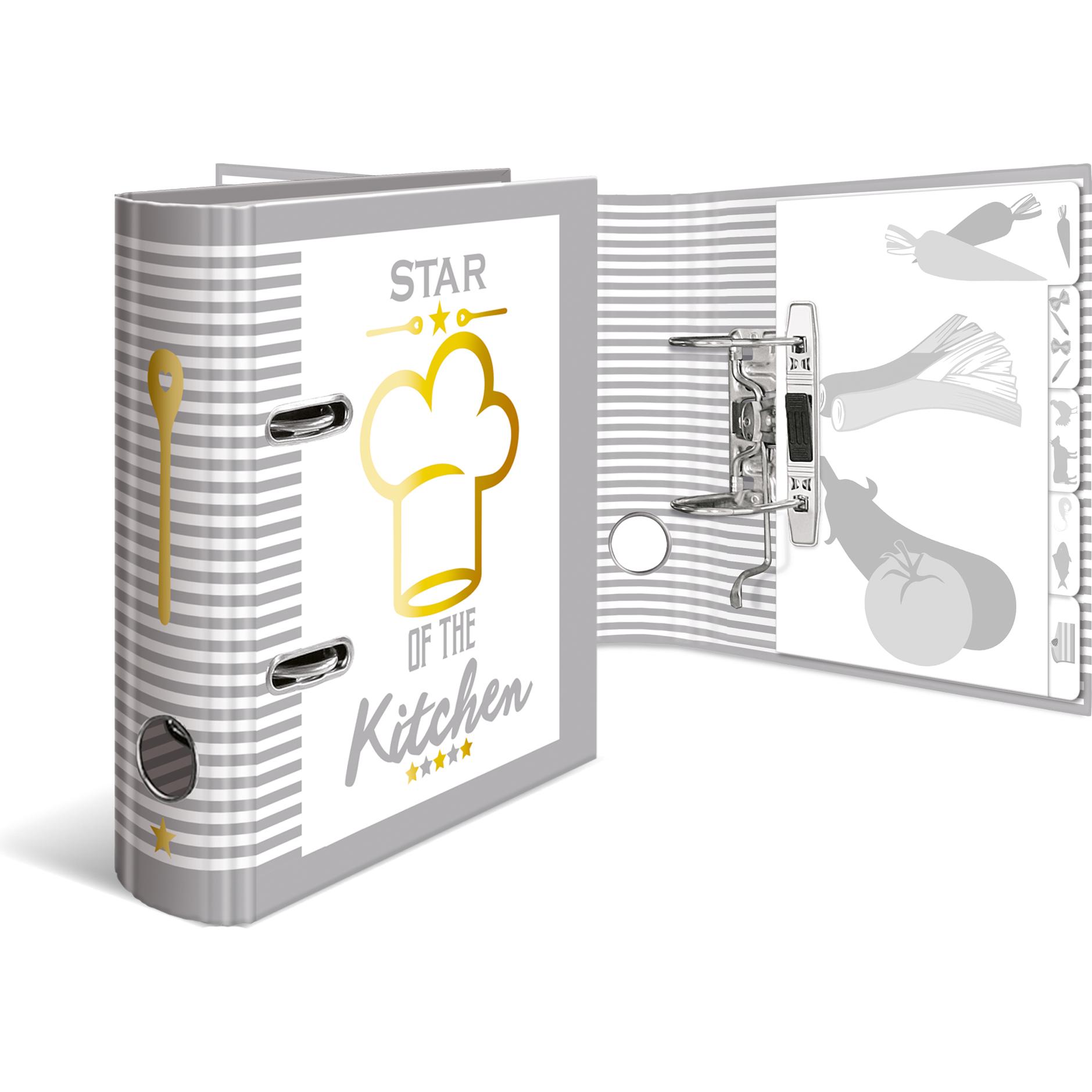 HERMA Rezeptordner A5 (A5, 70 mm, 1 Stk.) (15416)