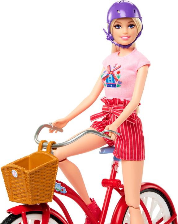 Actual product image Barbie Pink Passport Doll and Playset