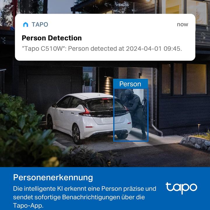 Produktbild TP-Link 2K WLAN Überwachungskamera Aussen 360° (2560 x 1440 Pixels)