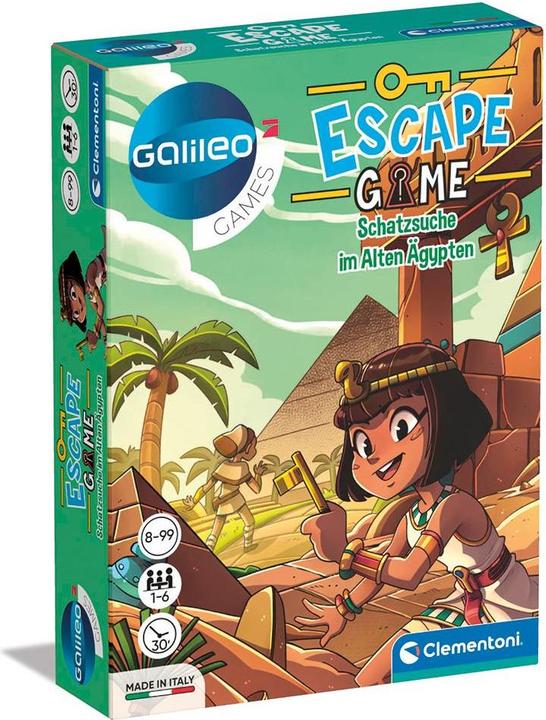 Clementoni Galileo Escape Game Treasure Hunt (German)