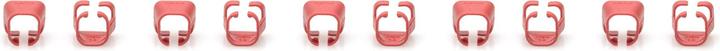 Produktbild Digitus Farbclips für RJ45-Kabel Farbe Rot, 100 Stück Packung (CAT5e, 0.01 m)