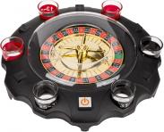 Actual product image Ootb Out of the blue Electronic Alcoholic Game Roulette with 6 Shot Glasses, Multi-Coloured, D: approx.