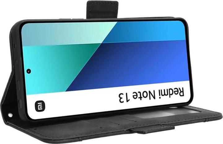 Produktbild Cover-Discount Xiaomi Redmi Note 13 4G - Etui mit vielen Kartenfächer schwarz (Xiaomi Redmi Note 13 4G)