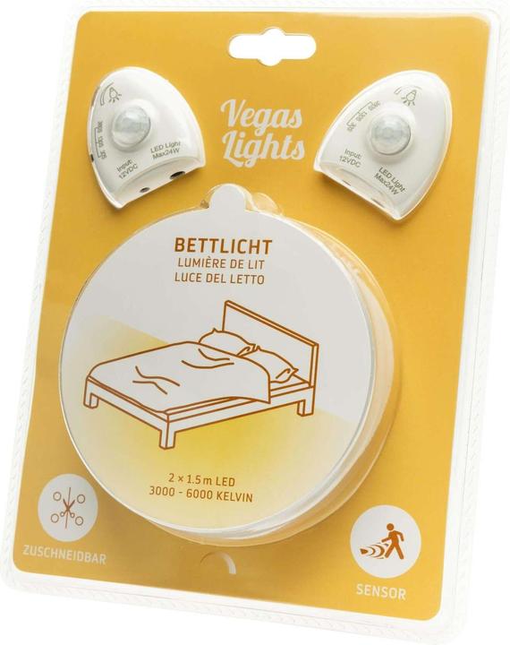 Produktbild Vegas Lights Bettbeleuchtung (Warmweiss, 150 cm, Indoor)