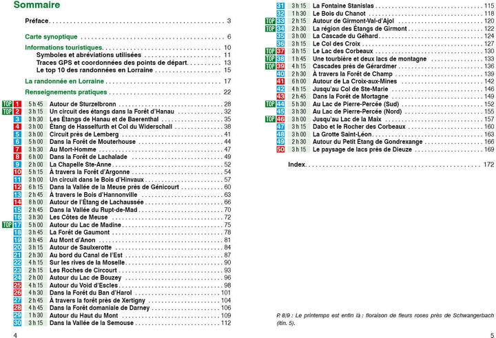 Nährwerte und Zutaten Lorraine (Guide de randonnées) (Französisch, Jocelyne Abarca, Thomas Rettstatt, Lydia Beutin, 2023)