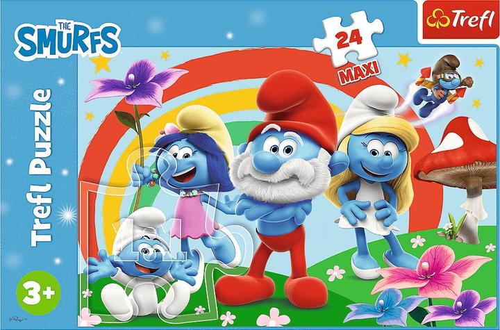 Image du produit Trefl Maxi puzzle - Les Schtroumpfs (24 pièces)