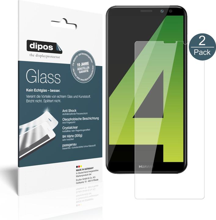 Produktbild Dipos Displayschutz Anti-Shock (2 Stück, Huawei Mate 10 Lite)