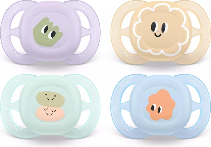 Actual product image Philips Avent Pacifier SCF075/16 ultra start (2x)