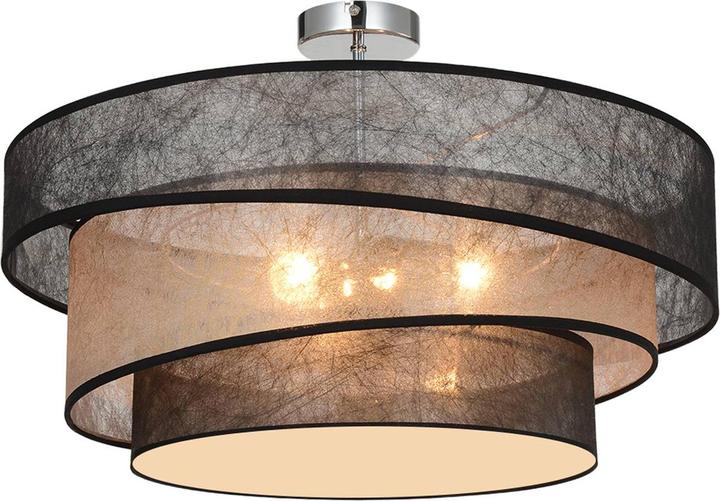 Produktbild Lindby Ayvira Deckenleuchte, schwarz, gold (E27)