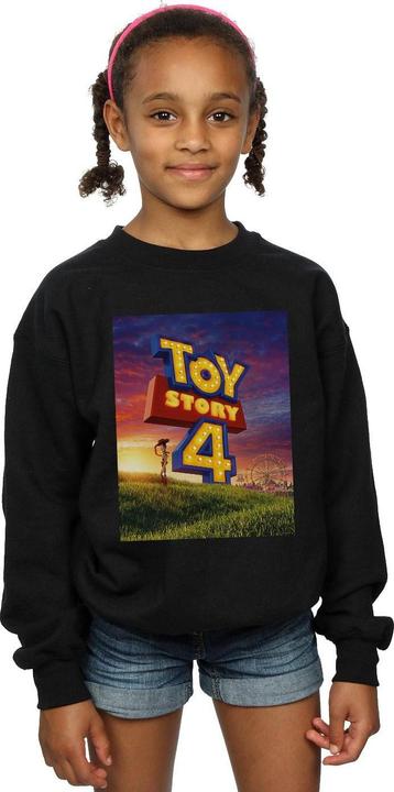Actual product image Disney Girls Toy Story 4 We Are Back Sweatshirt (140, 146)