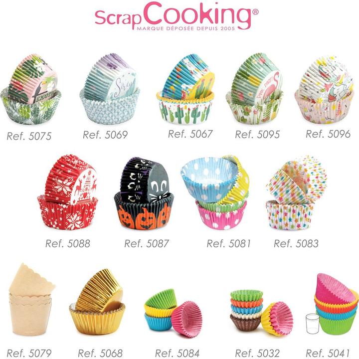 Produktbild ScrapCooking Cupcake Förmchen (6 cm)