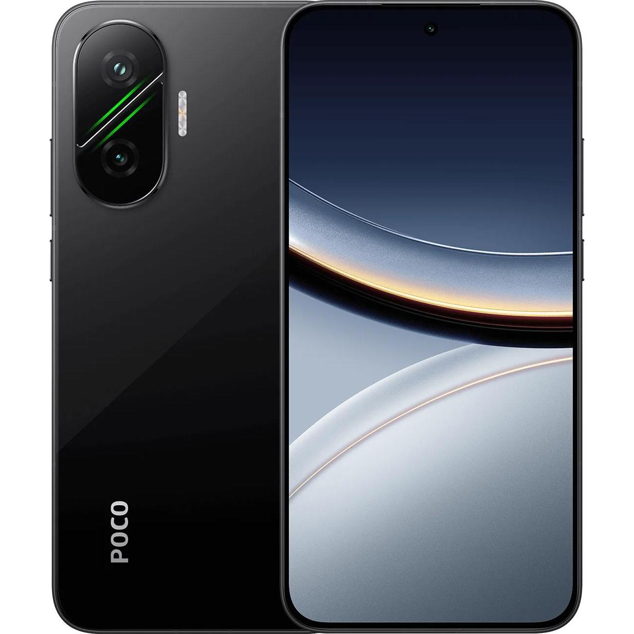 Xiaomi Poco F7 (256 GB, Black, 6.83", Dual SIM, 5G), Smartphone, Schwarz