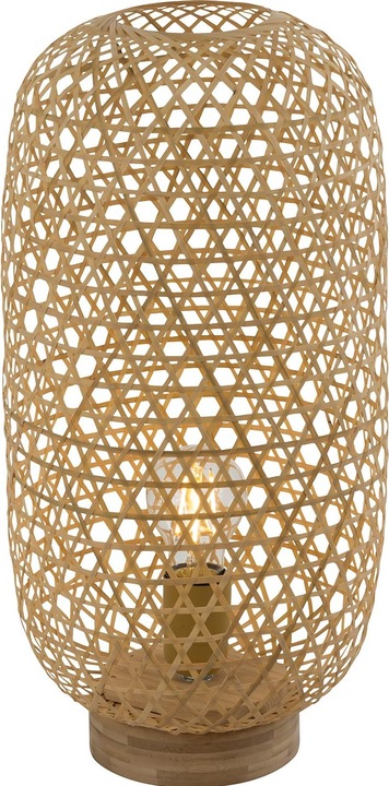 Image du produit Globo Lampe de table Mirena nature 1xE27 (E27)