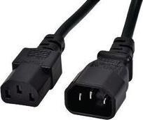 Immagine prodotto RND Electronics Cavo IEC per apparecchi IEC 60320 C14 - IEC 60320 C13 10m Nero (10 m)