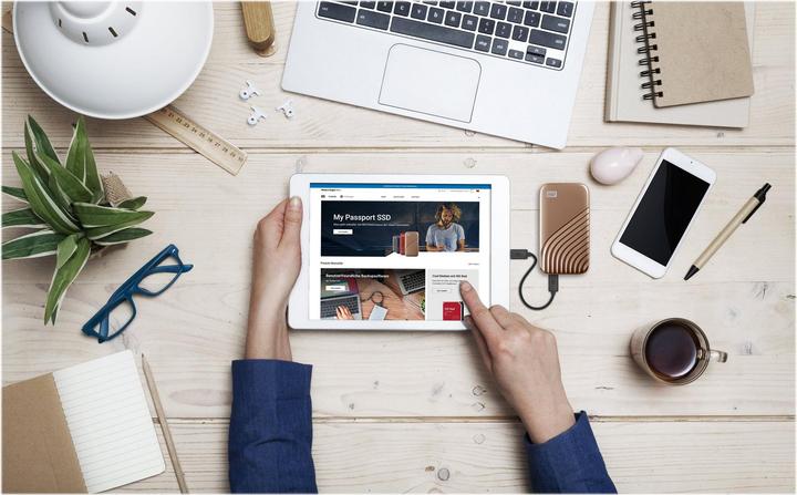 Productafbeelding WD Mijn Passport SSD (1 TB)