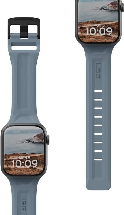 Actual product image UAG Urban Armor Gear Scout Strap| Apple Watch 38/40/41/42mm| cloud blue| (191498114151) (40 mm, 41 mm, 42 mm, Silicone)