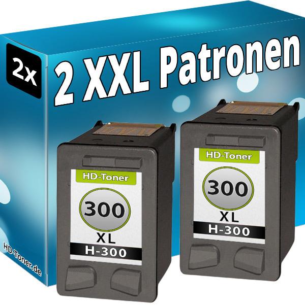 Produktbild Druckfuxx 2x REFILL DRUCKER PATRONEN für HP 300 XL C4635 C4640 C4670 C4680 C4685 C4780