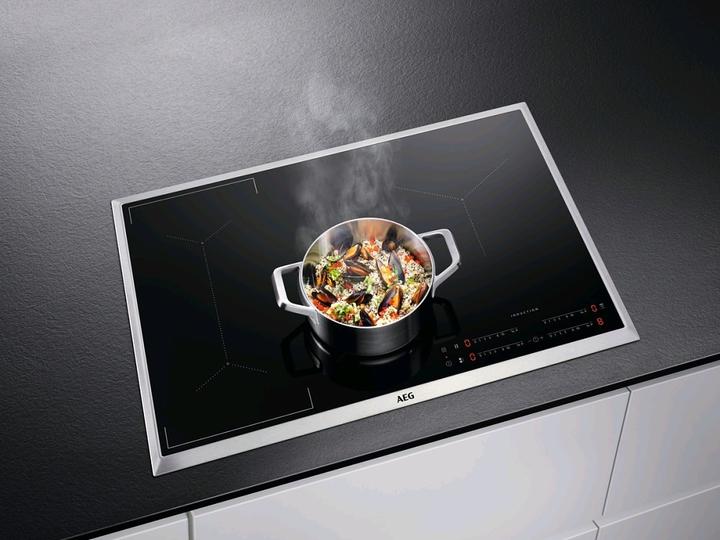 Actual product image AEG IKE84441XB Integrated Zone Induction Cooktop 4 Zone(s)
