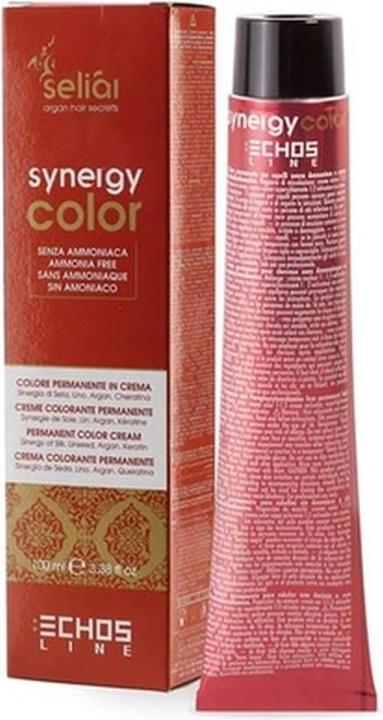 Actual product image Echosline Seliàr Synergy Color Ammonia-Free Cream Color for Light Brown Blonde Hair 8.7 Multicolor (8.7 Multicolour)