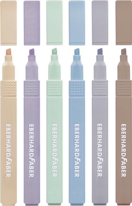 Immagine prodotto EberhardFaber Textmarkeretui 6ST Slim Natur Shades (6x)