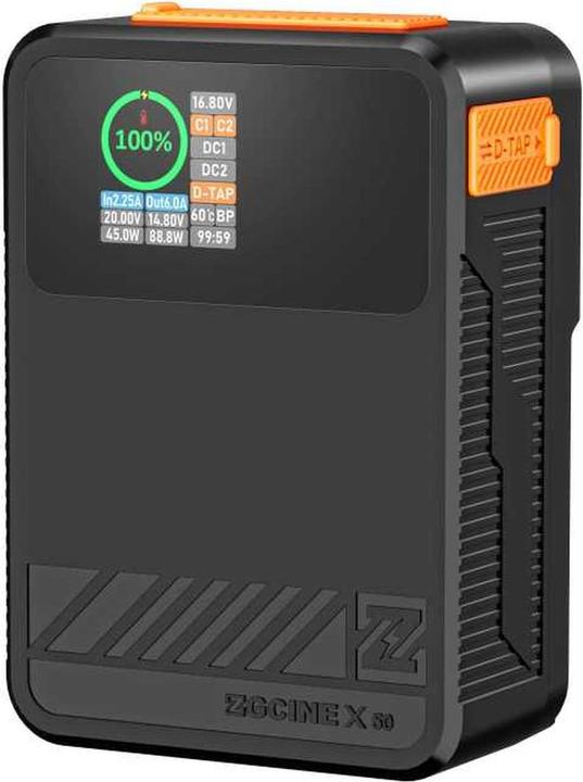 Productafbeelding ZGCine V-Mount Battery 52WH X-Series (ZG-X50) (27ZGX500000000) (Batterij van de camera)